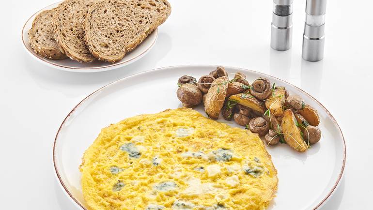 Blue Cheese Omelette
