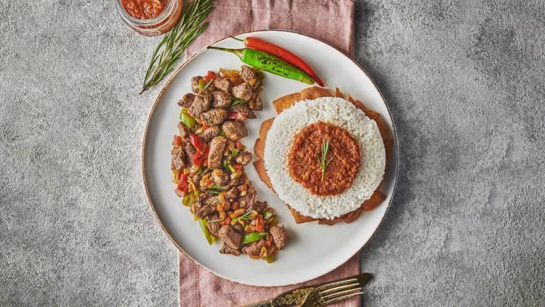Sautéed Lamb Cubes